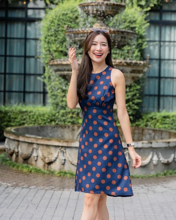 Ligam - Đầm chấm bi SANA MACIE DRESS 4