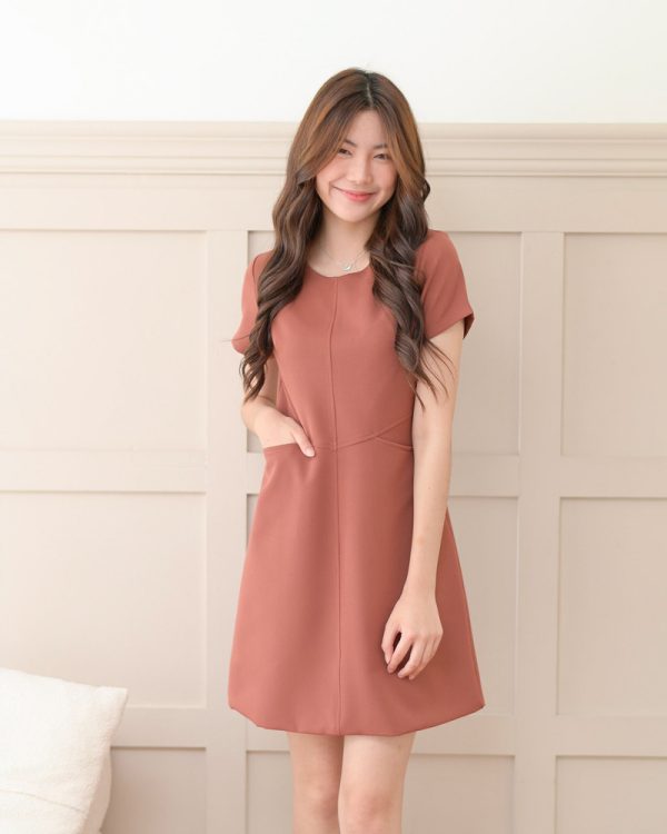 Ligam - Đầm suông POCKET ME DRESS 2