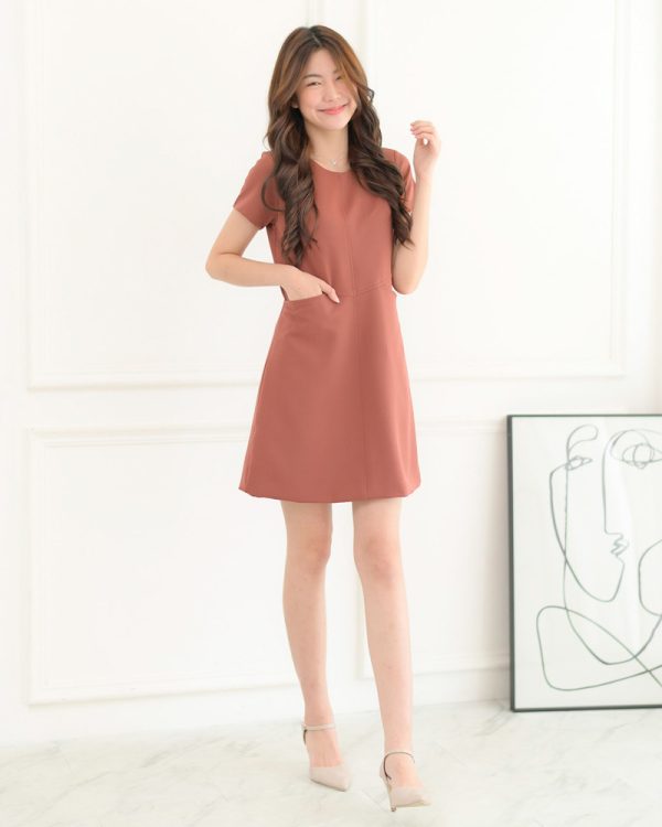 Ligam - Đầm suông POCKET ME DRESS 3
