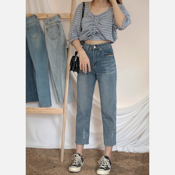 Ligam - Jeans thêu túi Hình 1