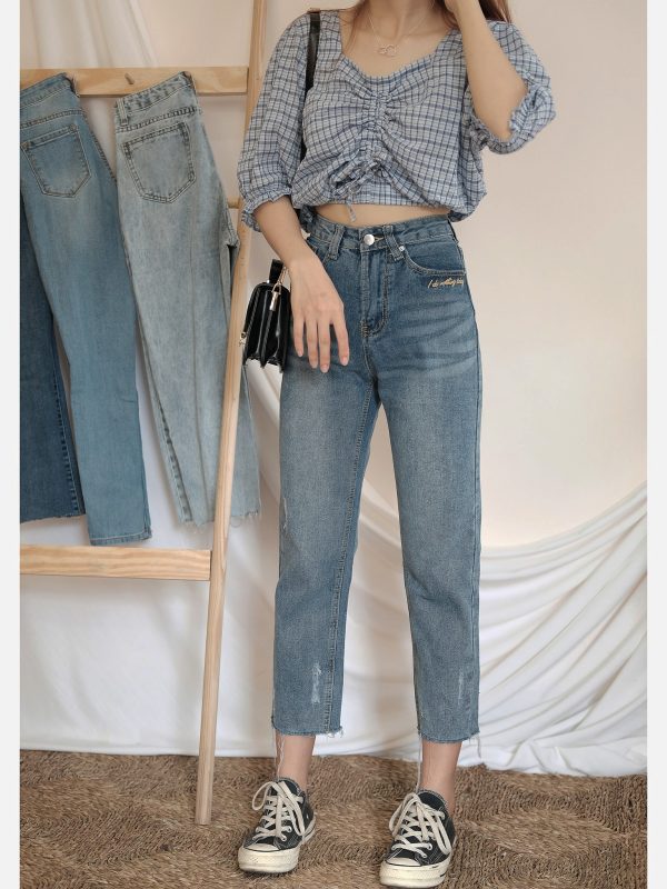 Ligam - Jeans thêu túi Hình 1