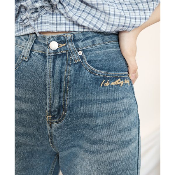Ligam - Jeans thêu túi Hình 3