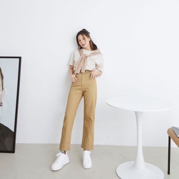 Ligam - Jamille Kaki Pants Vàng 1
