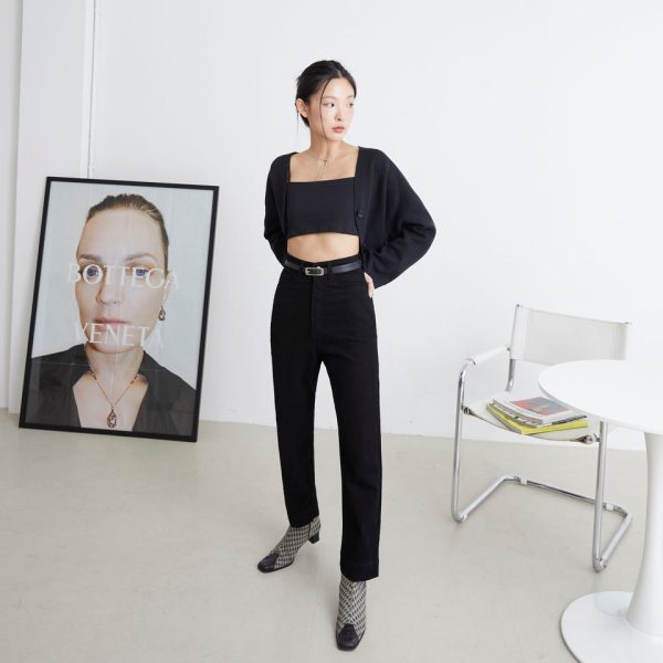 Ligam - Jamille Kaki Pants Đen 2